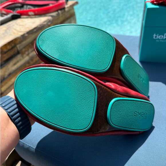Tieks - Cardinal Red Size 10. Good condition. - Picture 4 of 6